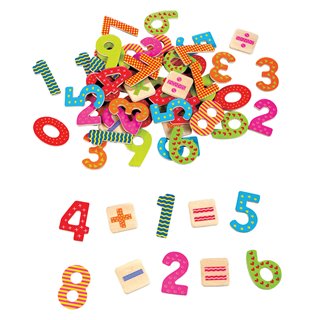 Magnetic Numbers - 60 pcs.